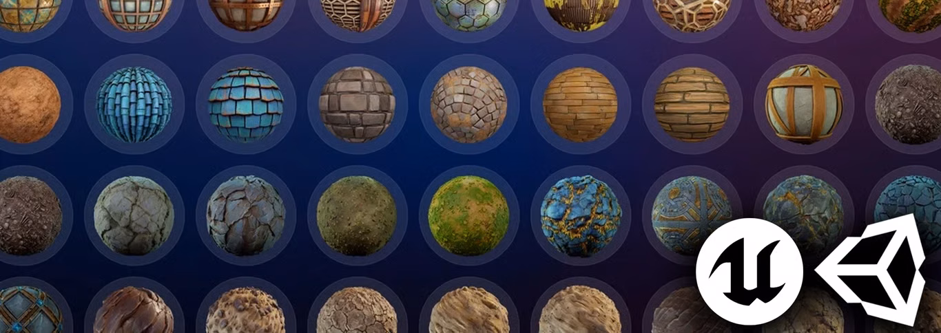 250 Stylized Material Bundle